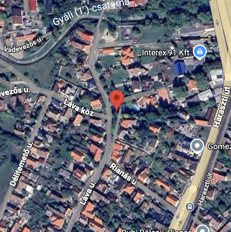 Térkép: 1239 Budapest, Láva utca 7